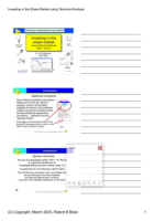 The free set of slide handout notes.